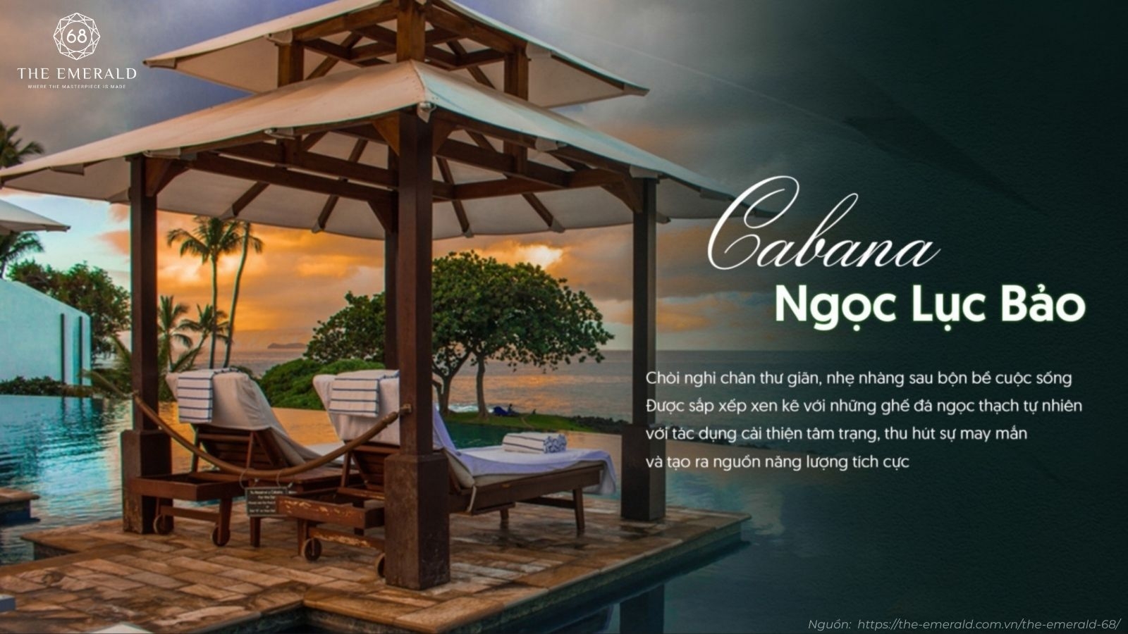 Hệ thống tiện ích nội khu đa dạng chuẩn 5 sao tại dự án The Emerald 68