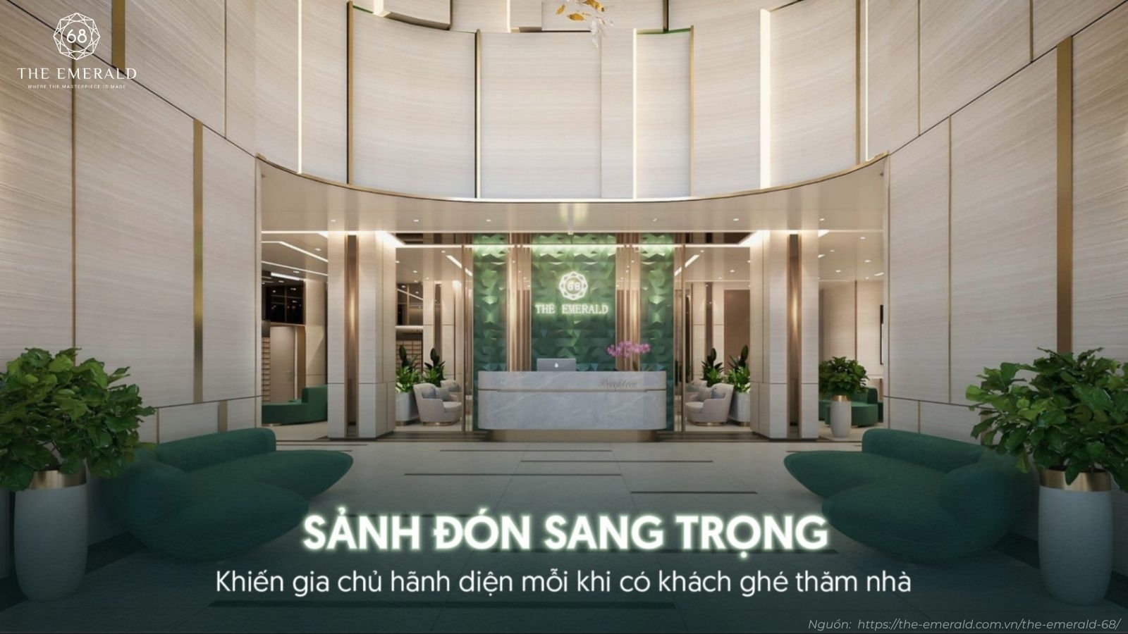 Hệ thống tiện ích nội khu đa dạng chuẩn 5 sao tại dự án The Emerald 68
