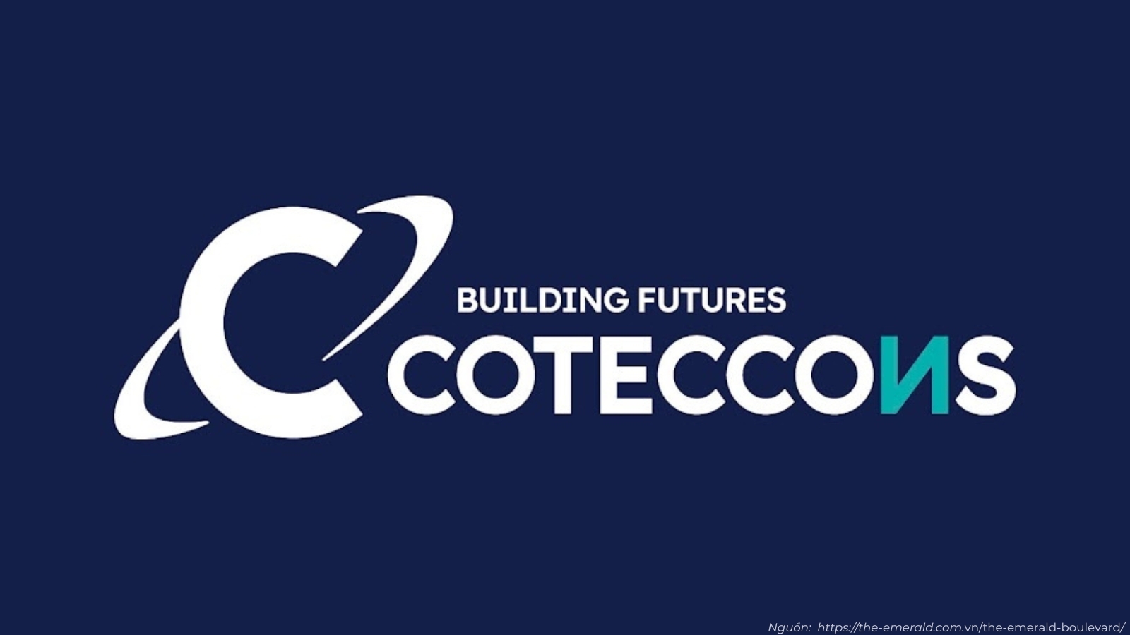Logo Coteccons - Đơn vị Tổng thầu và Hợp tác đầu tư dự án căn hộ The Emerald Boulevard