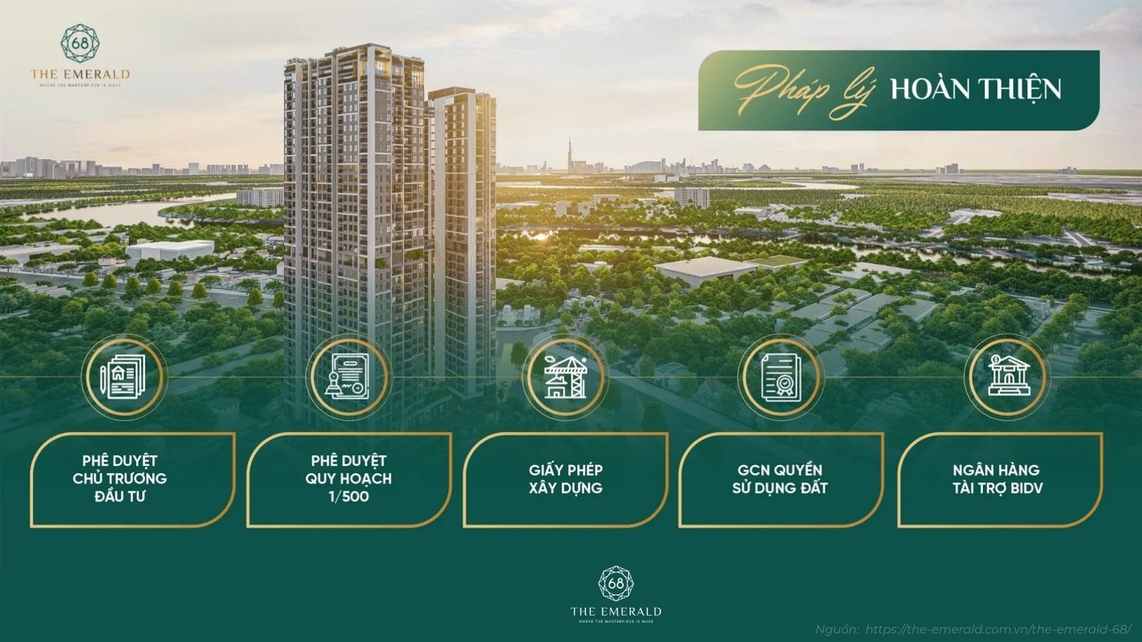 Hồ Sơ Pháp Lý Hoàn Chỉnh Dự án The Emerald 68