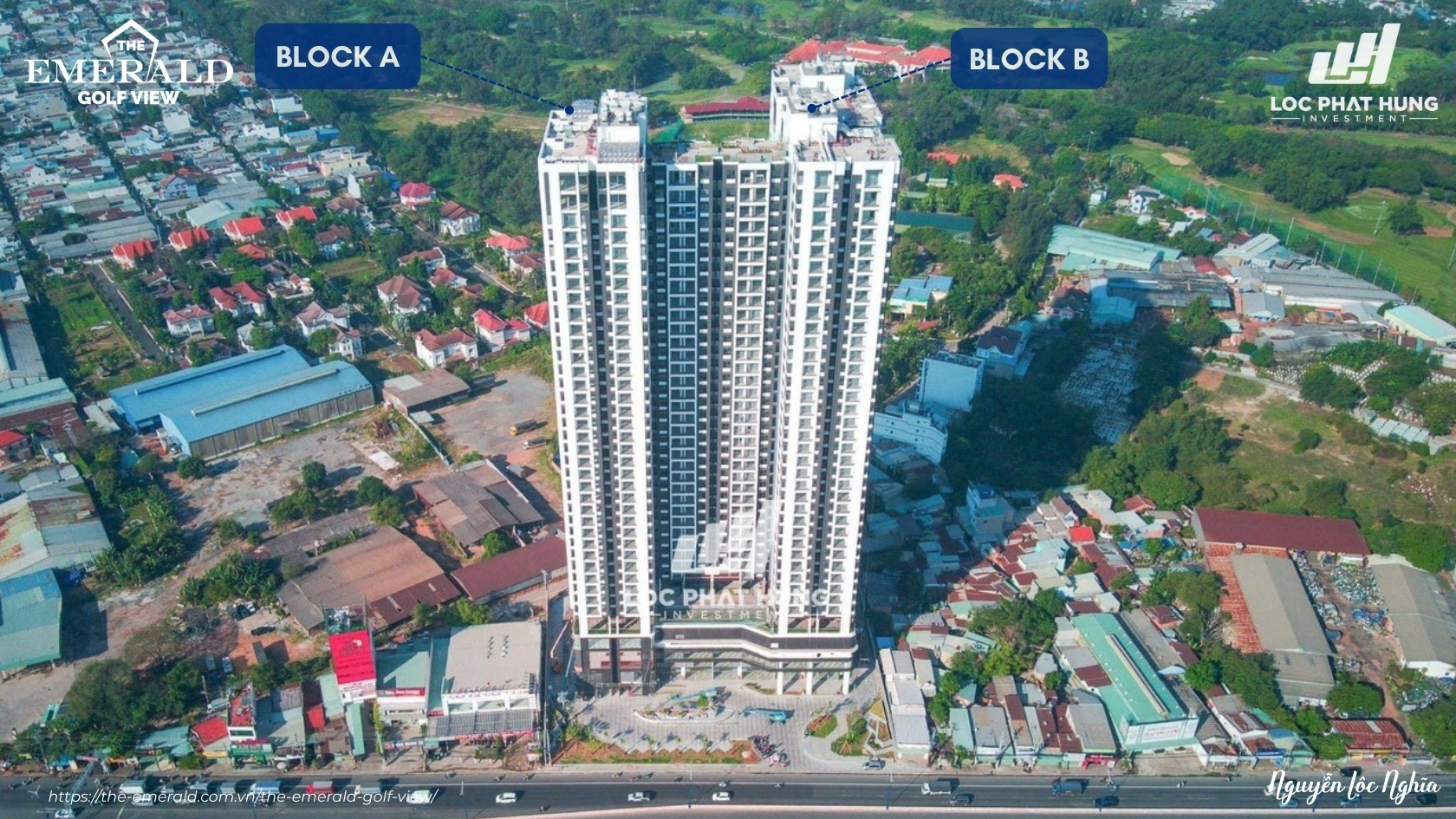Tong Quan Block A B Can Ho The Emerald Golf View Loc Phat Hung