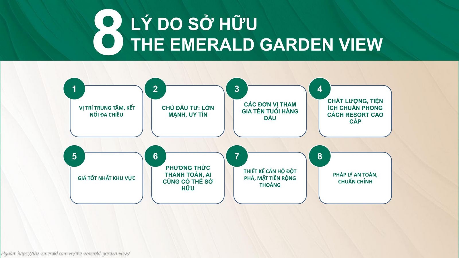 8 Lý Do Sở Hữu Căn Hộ Chung Cư The Emerald Garden View