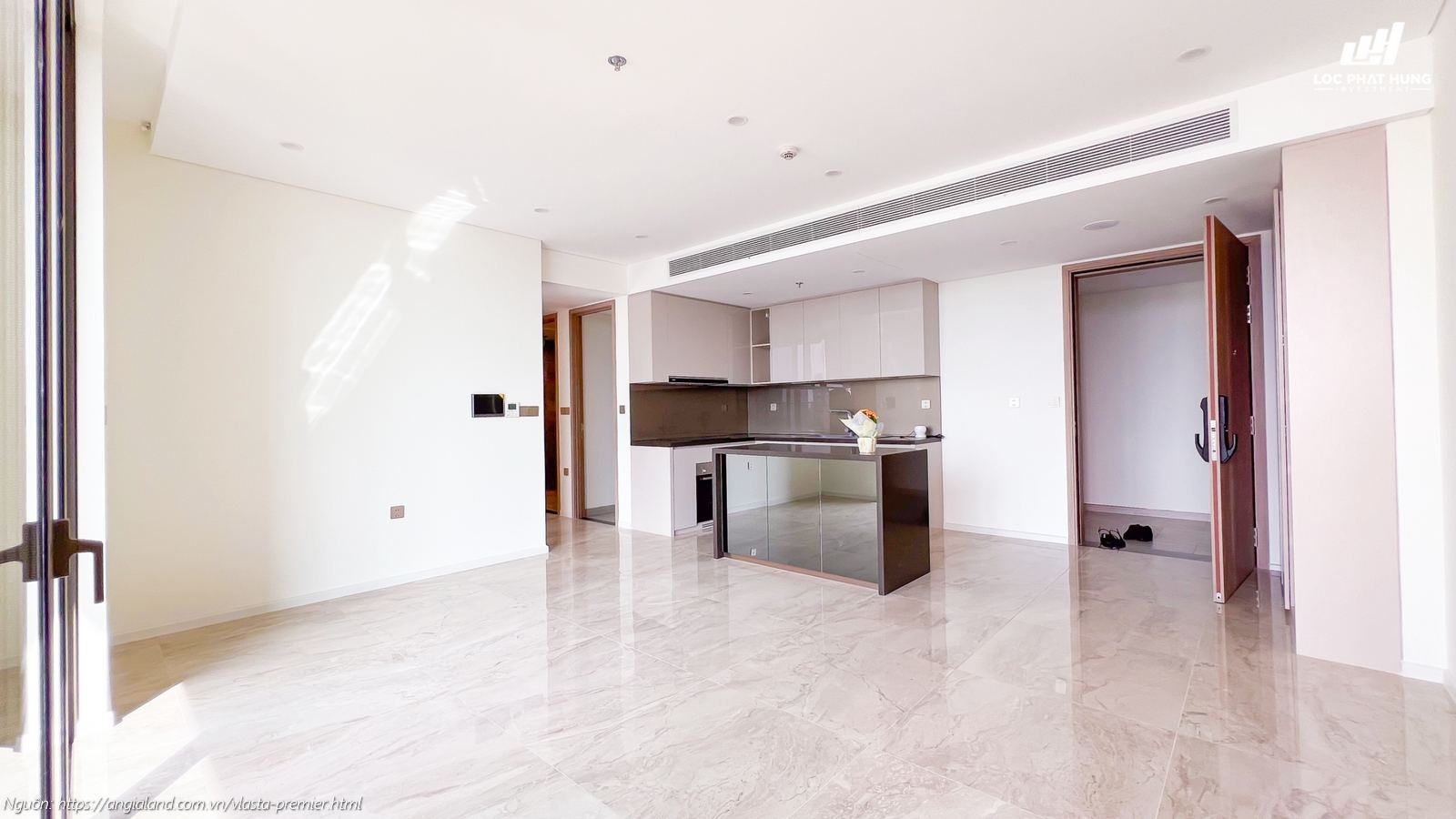 Nhà mẫu căn hộ 2 phòng ngủ diện tích 75m2 dự án căn hộ chung cư Vlasta Premier Quận 7