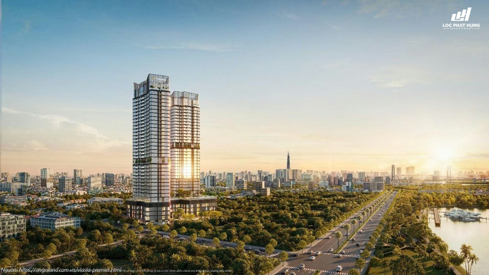 Phối cảnh tổng thể dự án căn hộ chung cư Vlasta Premier Đào Trí Quận 7